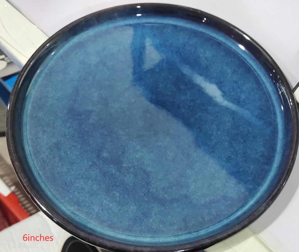 Set Piatti Orientali Nile - Marmo & Oro Blue Ocean