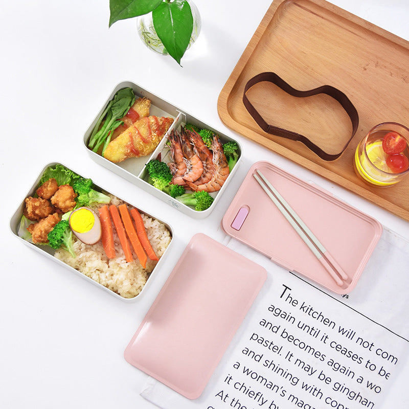 Eco-Bambù 3-Layer – Bento Box a 3 Strati in Fibra di Bambù