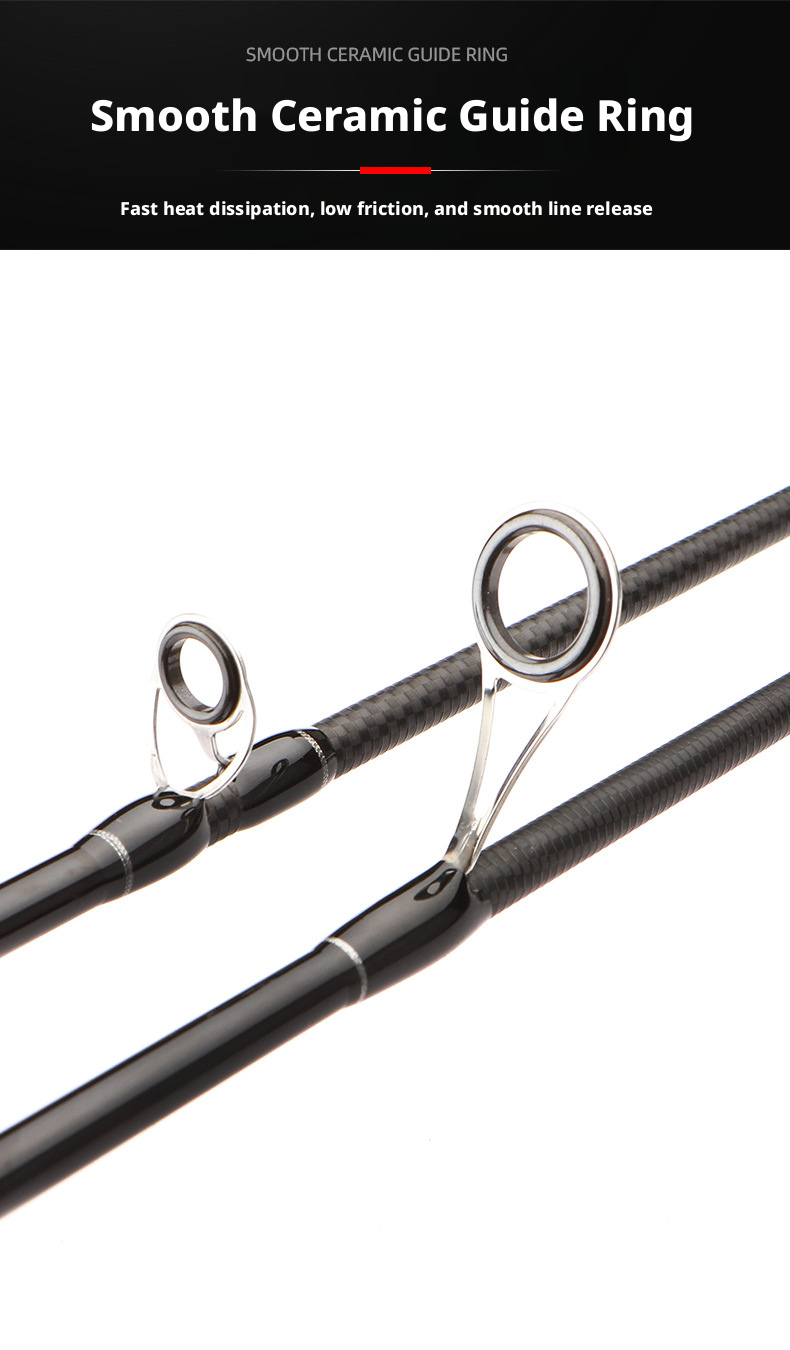 Canna da Pesca Fishband Spinning/Casting, M/L, 1.68m, 1.80m, 1.98m, 2.10m, 2.40m, 2.58m