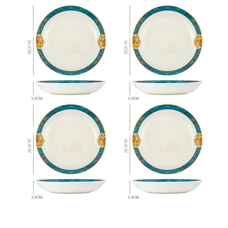 Polka Dot - Set Piatti in Ceramica Vivace