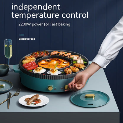 All-in-One BBQ Stew – Macchina Multifunzione per Griglia, Stufato e Arrosto