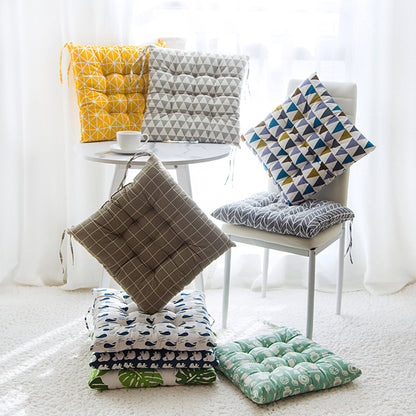 Soft-Comfort Chair Pad – Cuscino Imbottito Classico per Sedia con Lacci
