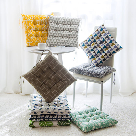 Soft-Comfort Chair Pad – Cuscino Imbottito Classico per Sedia con Lacci