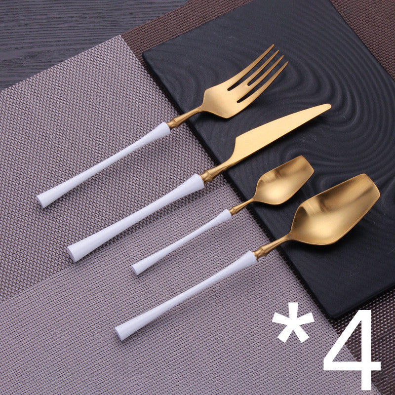Set Posate Essential Acciaio Inox - 4 Pezzi