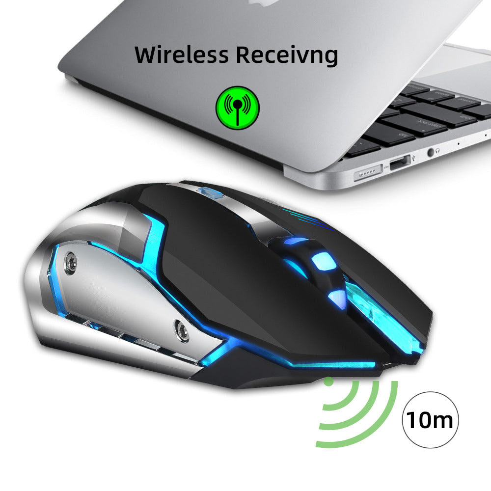 HXSJ Pro-Gaming Mouse 2.4G con Retroilluminazione LED