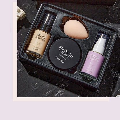 Set trucco 4 pezzi Cipria