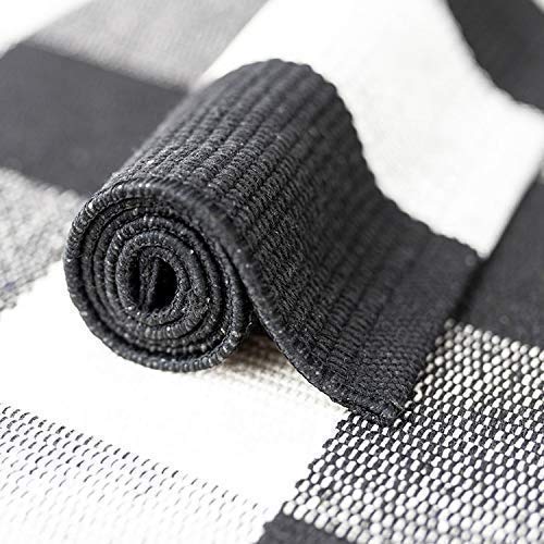 Buffalo Check Cotton Rug – Tappeto in Cotone a Quadri Stile Buffalo