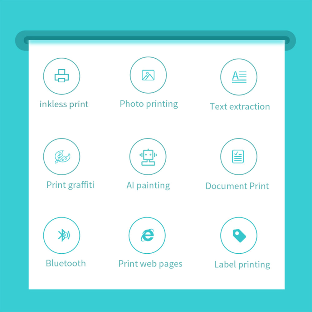 Uni-Print - Stampante Termica Portatile ad Alta Definizione