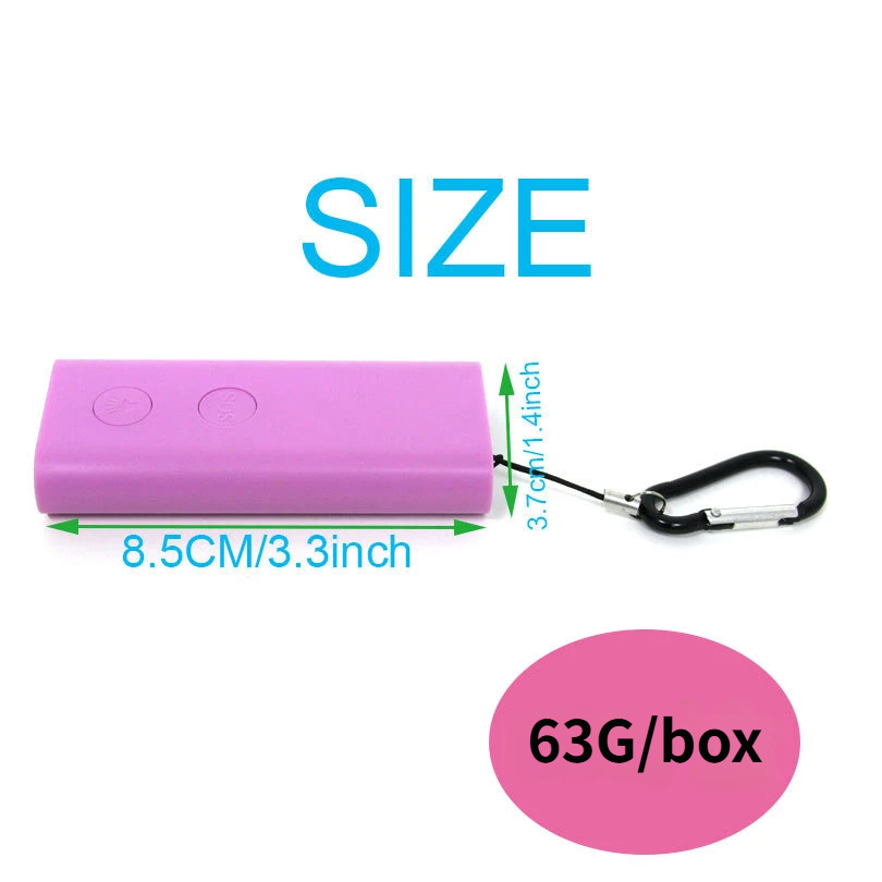 Safety Alarm 130dB con Luce LED