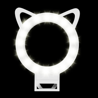 Universal Selfie-Ring: Luce LED USB per Smartphone
