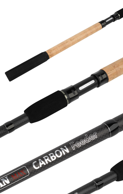 Canna da Pesca Mohan Max Carbon Feeder 3m, 3.3m, 3.6m, 3.9m