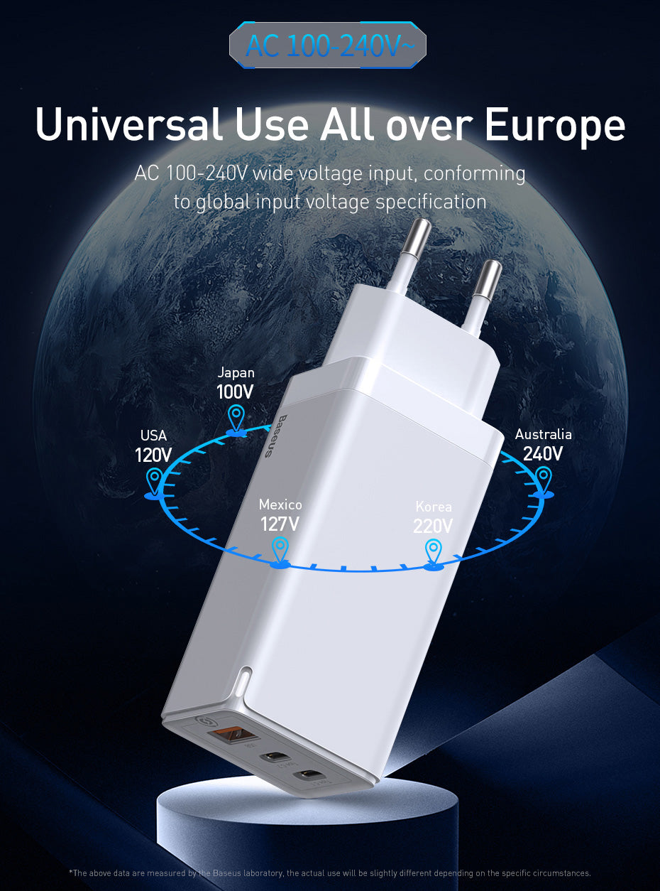Turbo-Wall Charger: Alimentatore Rapido Universale