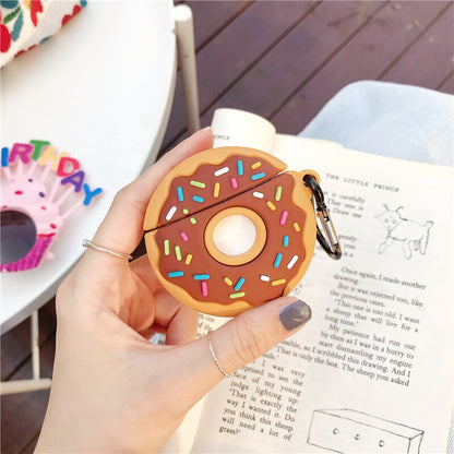 Sweet-Donut: Custodia in Silicone 3D (Airpods 1 - 2 - Pro)