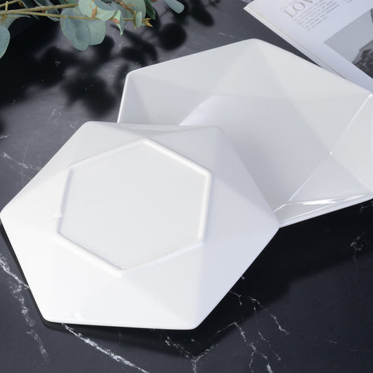Pure White Creative – Piatti Bianchi Professionali Minimali