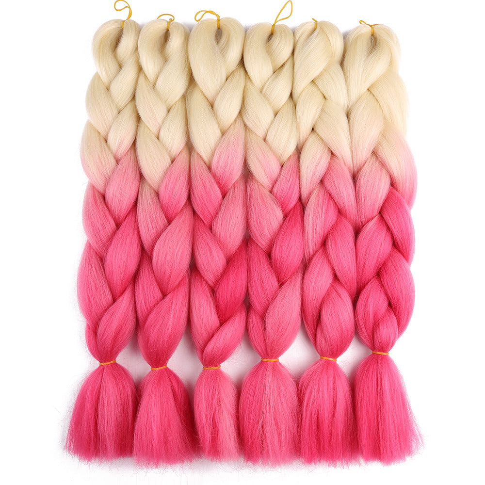Trecce di Capelli Colorati