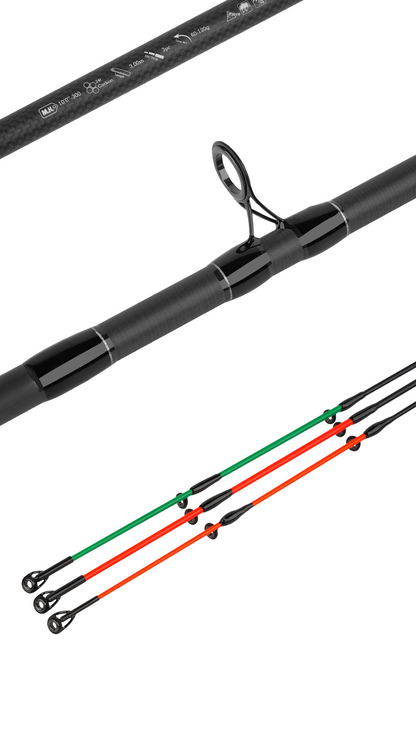Canna da Pesca Mohan Max Carbon Feeder 3m, 3.3m, 3.6m, 3.9m