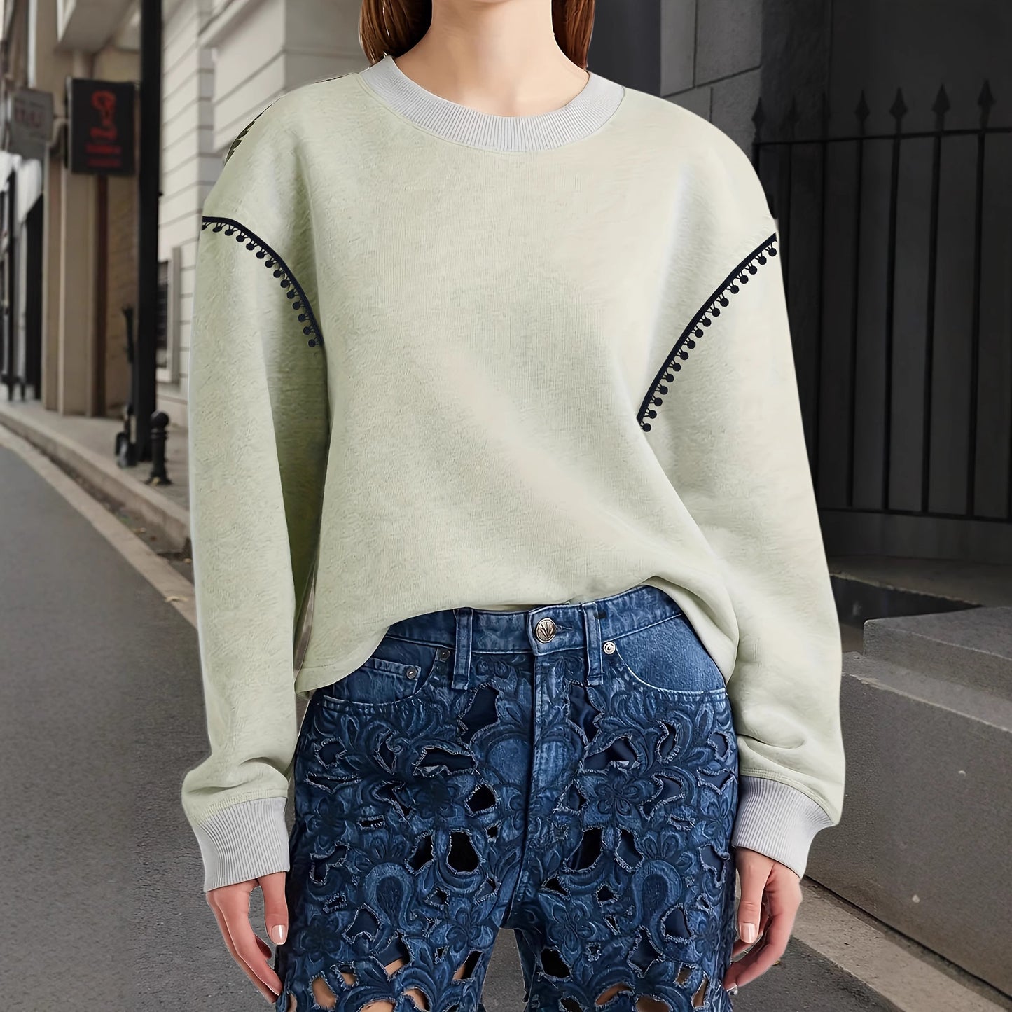 Top Retro Contrast (S-2XL)