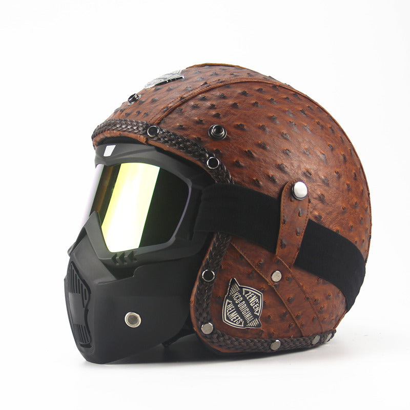 Casco Vintage Handmade Retro Style (M-XL)