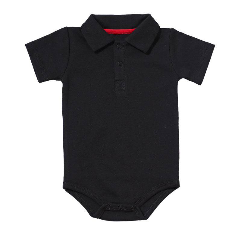 Little Pro – Body Polo con Colletto a Manica Corta (3 mesi, 6 mesi, 9 mesi, 12 mesi, 18 mesi, 24 mesi)