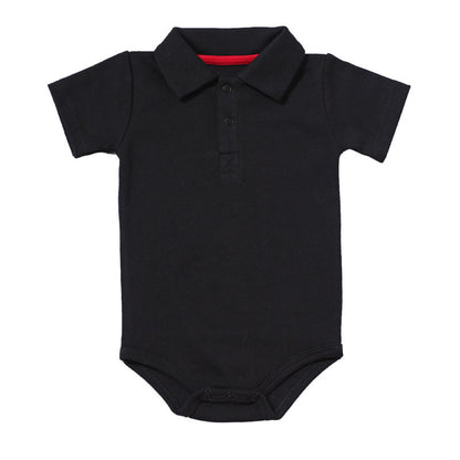 Little Pro – Body Polo con Colletto a Manica Corta (3 mesi, 6 mesi, 9 mesi, 12 mesi, 18 mesi, 24 mesi)