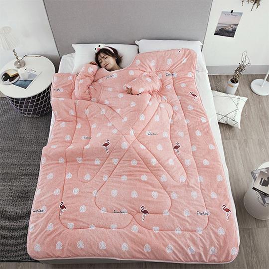 Piumino Indossabile con Maniche Stay-Warm