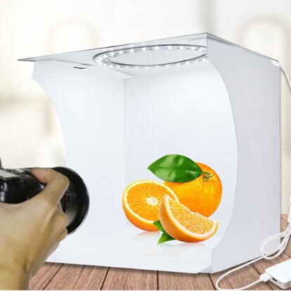 Mini-Studio Foldable: Set 2 Pannelli LED Pieghevoli