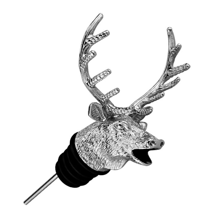 Deer Head Aerator – Versatore e Tappo Vino Testa di Cervo