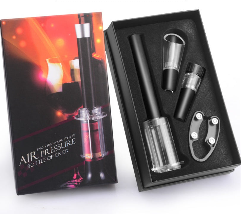Set Apribottiglie Vino a Pressione d'Aria