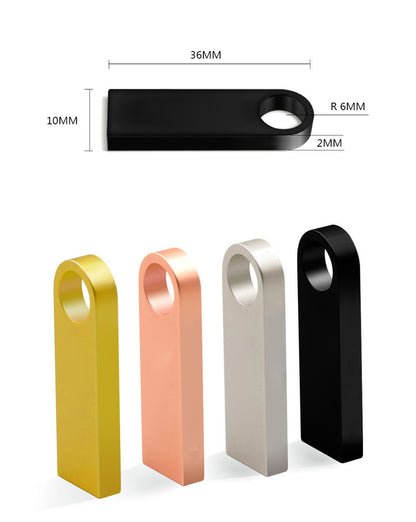 Flash Drive Ultra-Slim in Metallo Satinato (8GB / 16GB / 32GB / 64GB / 128GB)