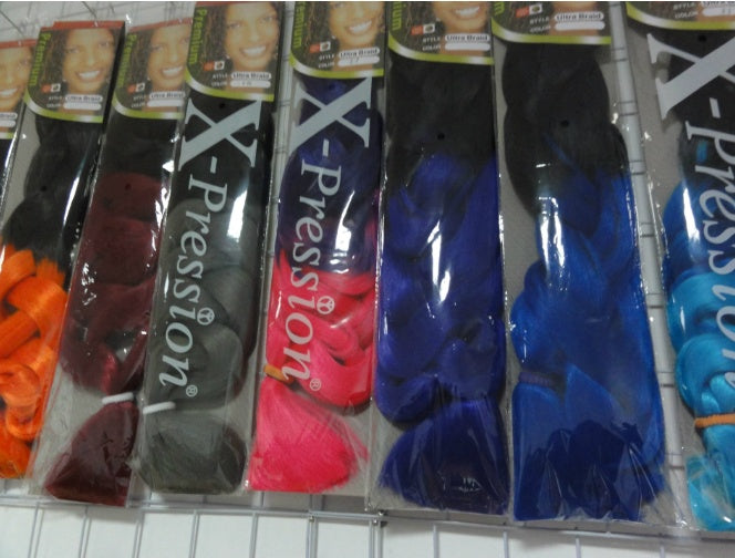 Trecce di Capelli Colorati
