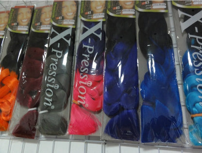 Trecce di Capelli Colorati