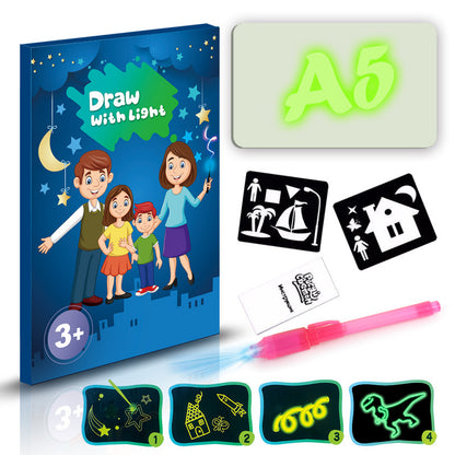 Magic Sketch 3D – Tavoletta Grafica LCD con 8 Effetti Luce Magici