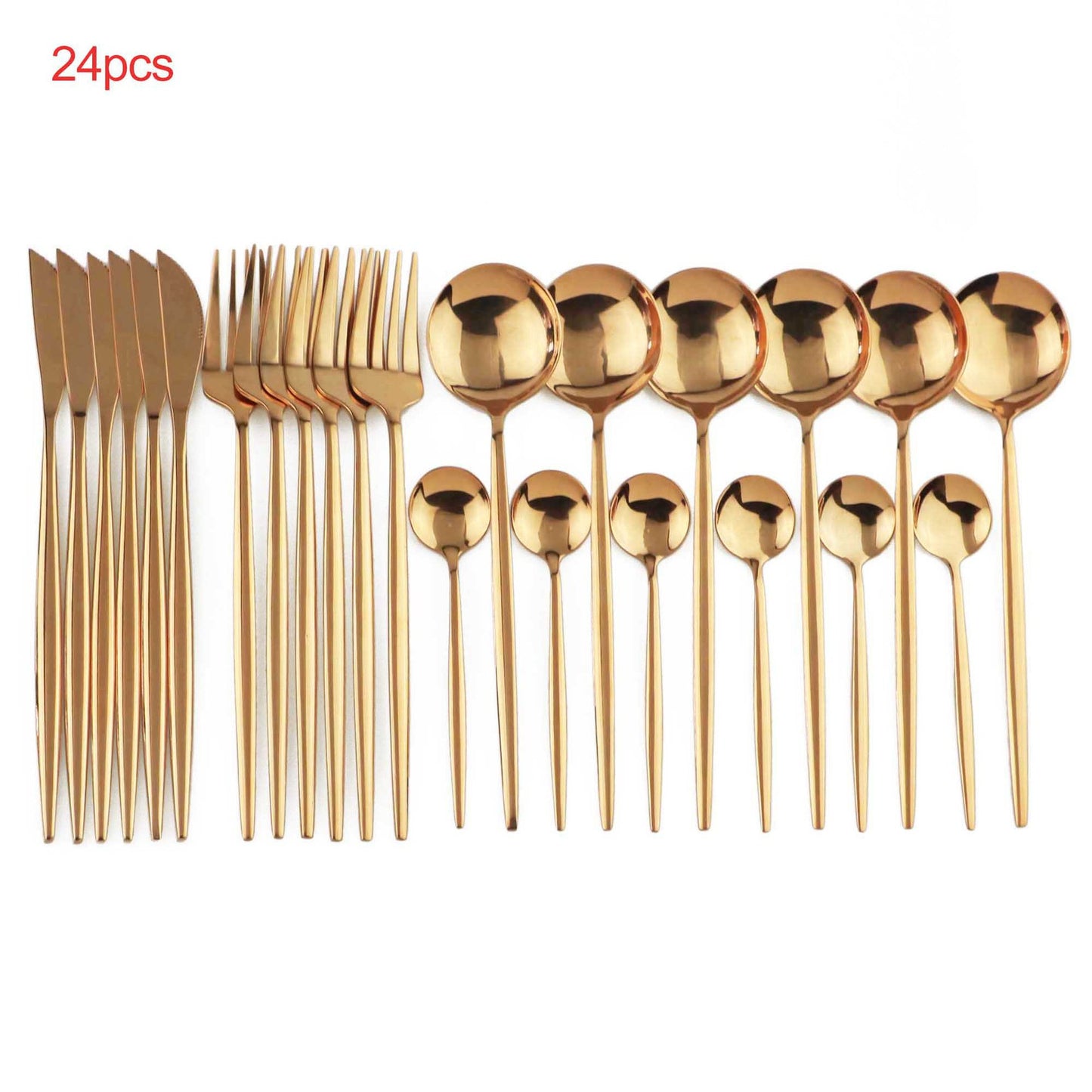 Set Posate Luxury Edition - 24 Pezzi
