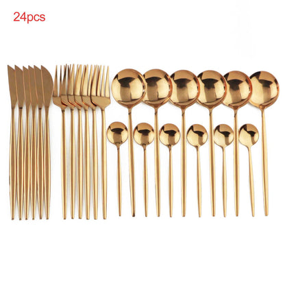 Set Posate Luxury Edition - 24 Pezzi