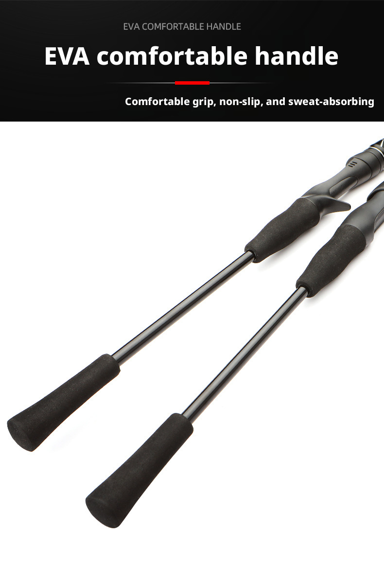 Canna da Pesca Fishband Spinning/Casting, M/L, 1.68m, 1.80m, 1.98m, 2.10m, 2.40m, 2.58m