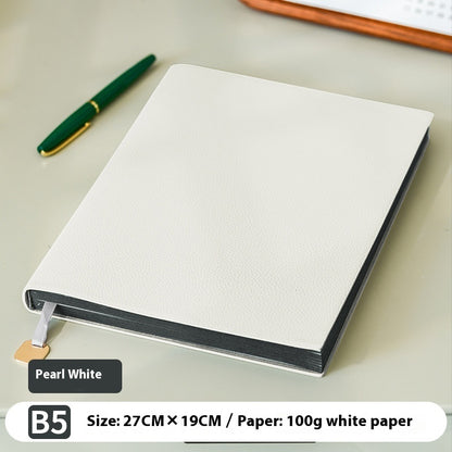 Notebook in Pelle Morbida Motivo Litchi