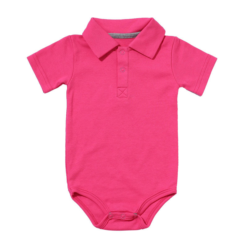 Little Pro – Body Polo con Colletto a Manica Corta (3 mesi, 6 mesi, 9 mesi, 12 mesi, 18 mesi, 24 mesi)