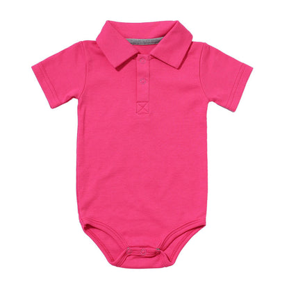 Little Pro – Body Polo con Colletto a Manica Corta (3 mesi, 6 mesi, 9 mesi, 12 mesi, 18 mesi, 24 mesi)