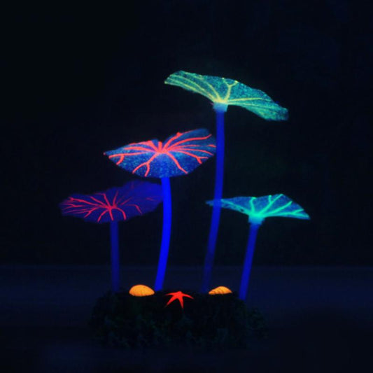 NeonLotus - Foglie Fluorescenti a Effetto Glow