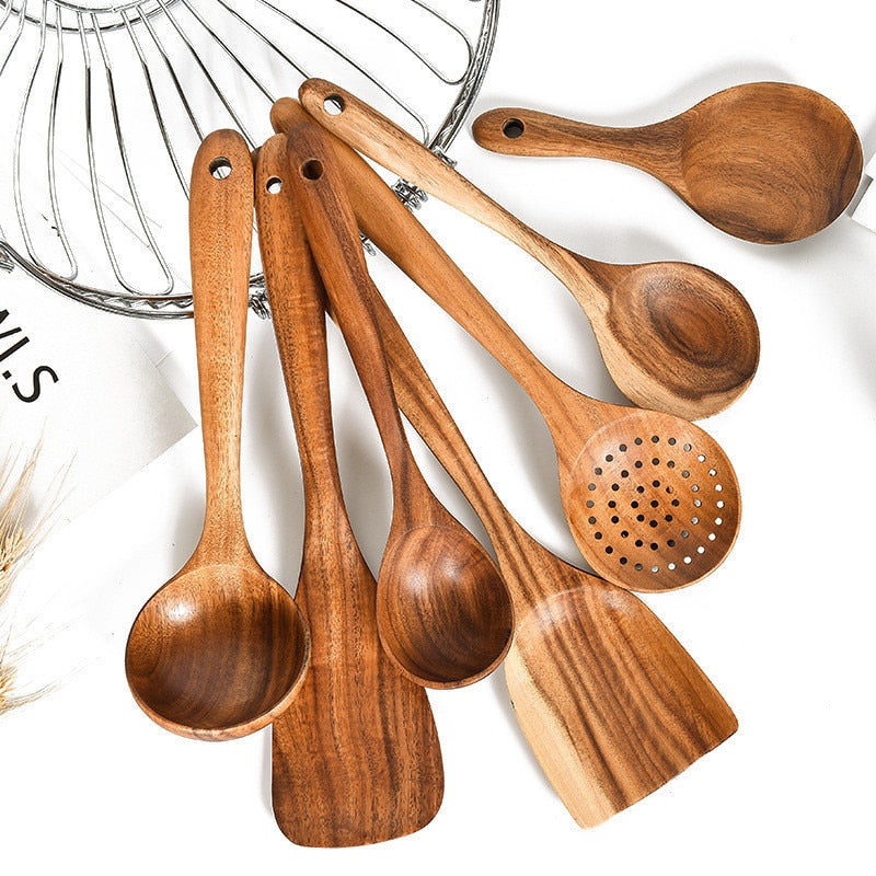 Zen Wood - Set Mestoli in Legno