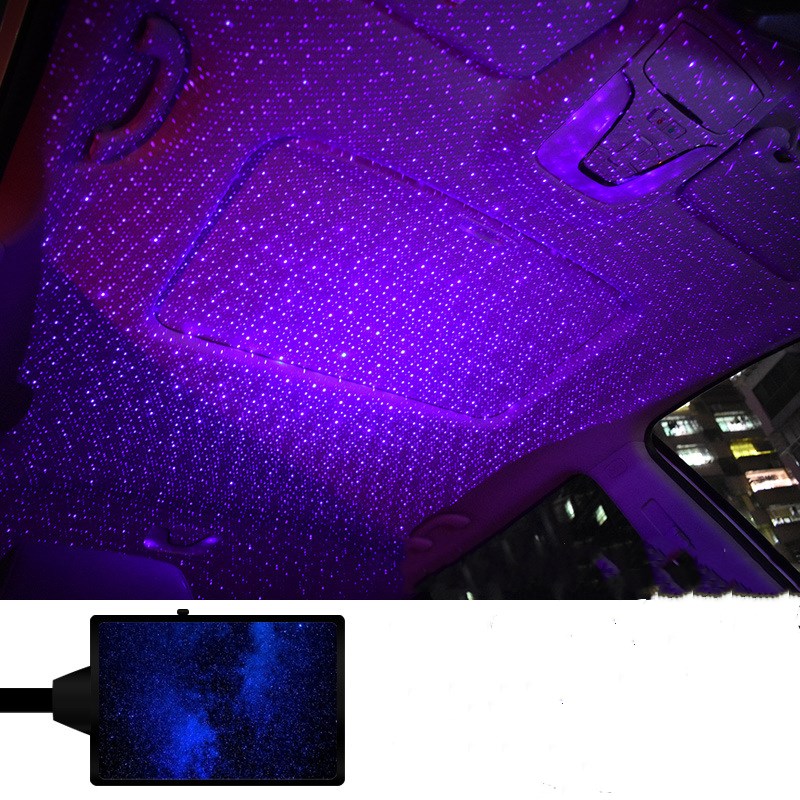 USB Star-Party Light: Atmosfera Auto & Casa