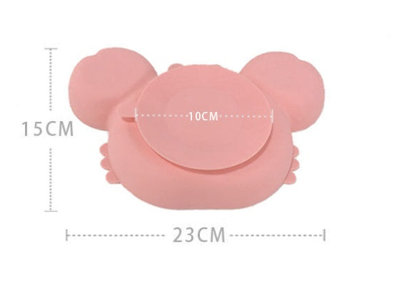 Crabby Anti-Slip Plate – Piatto a Forma di Granchio con Ventosa