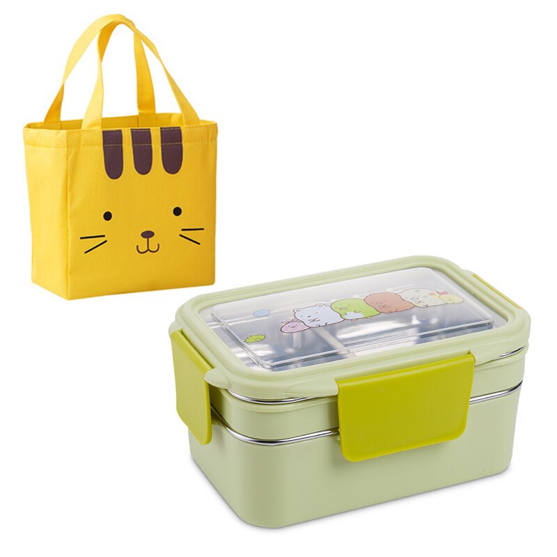 Dual Steel Lunch Box – Portapranzo Doppio in Acciaio Inox