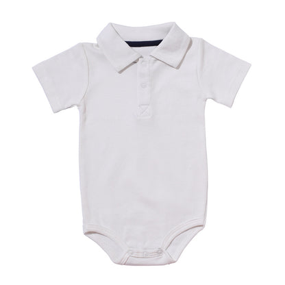 Little Pro – Body Polo con Colletto a Manica Corta (3 mesi, 6 mesi, 9 mesi, 12 mesi, 18 mesi, 24 mesi)