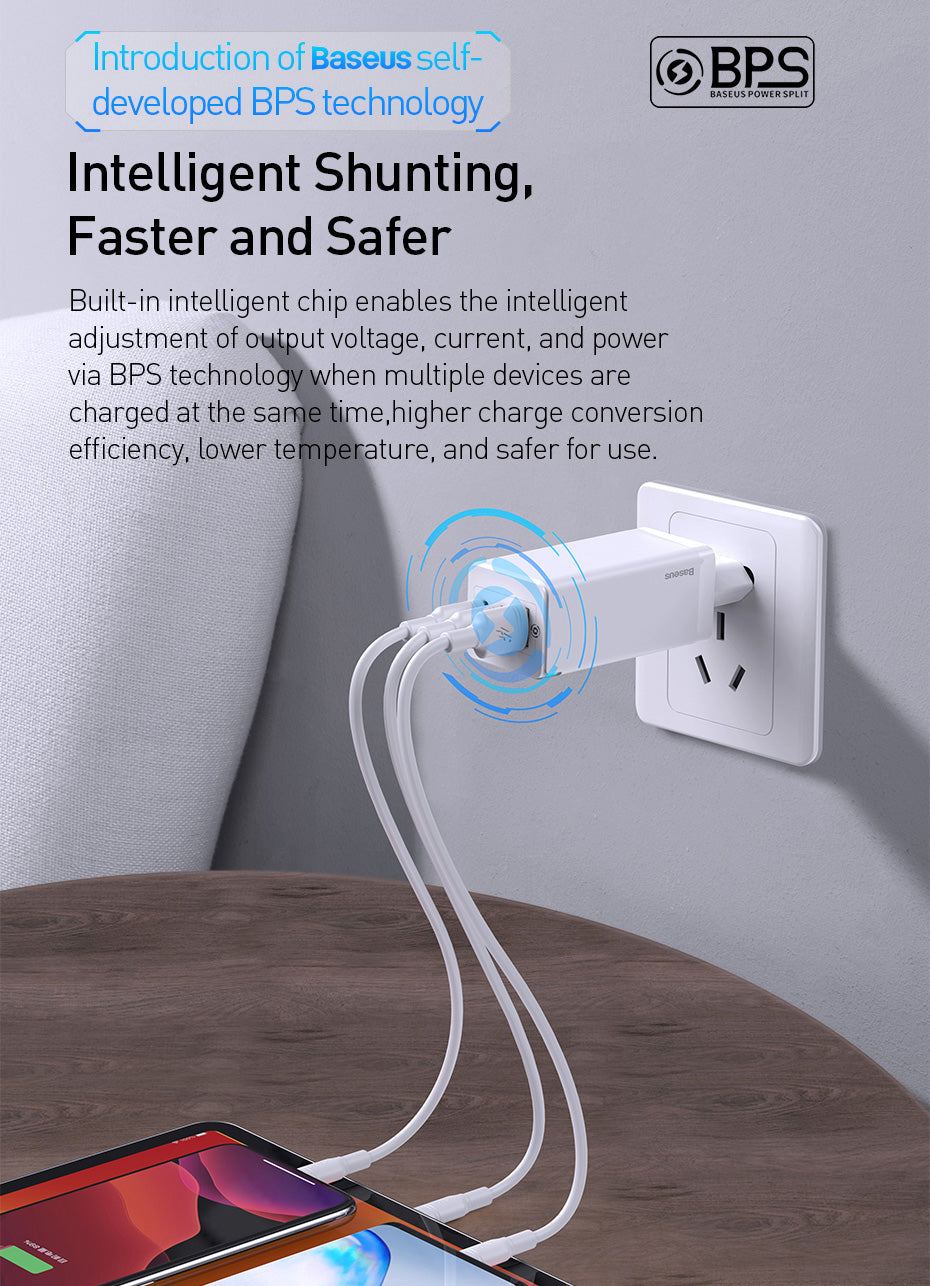 Turbo-Wall Charger: Alimentatore Rapido Universale