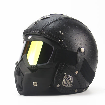 Casco Vintage Handmade Retro Style (M-XL)