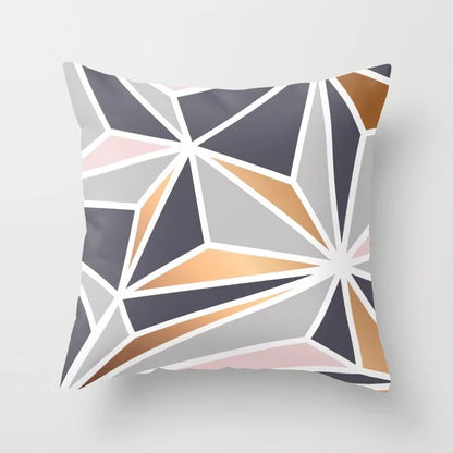 Abstract Rose Geometric – Federa con Grafica Astratta Geometrica Rosa