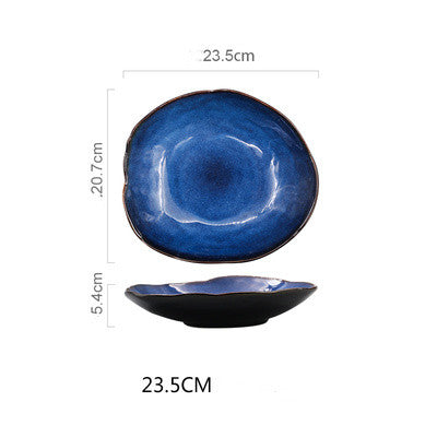 Piatti Piani Irregolari in Ceramica Design