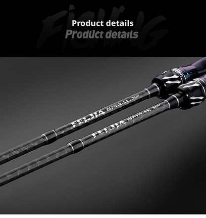 Canna da Pesca Yumingbu Spiral X Spinning/Casting 1.98m, 2.13m, 2.28m