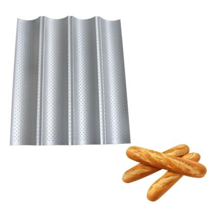 Baguette Punching Rack – Teglia Forata Professionale per Cottura Baguette